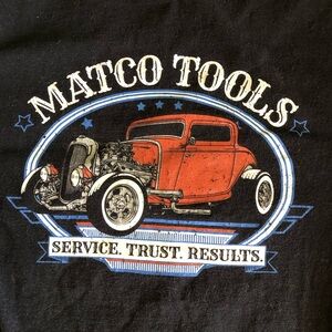 MATCO Tools black t-shirt Mens Small